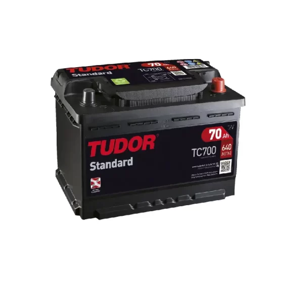 TUDOR TC700 L3 SLI 12V 70Ah 640A Batterie de voiture