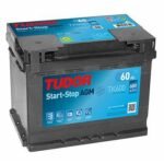 TUDOR TK600 L2 AGM 12V 60Ah 680A Batterie de voiture
